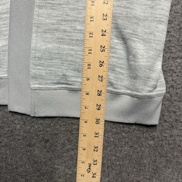 NWT MUK LUKS Butterknit Cardigan Women's Large Gray Lightweight Sweater NEW - Picture 7 of 7